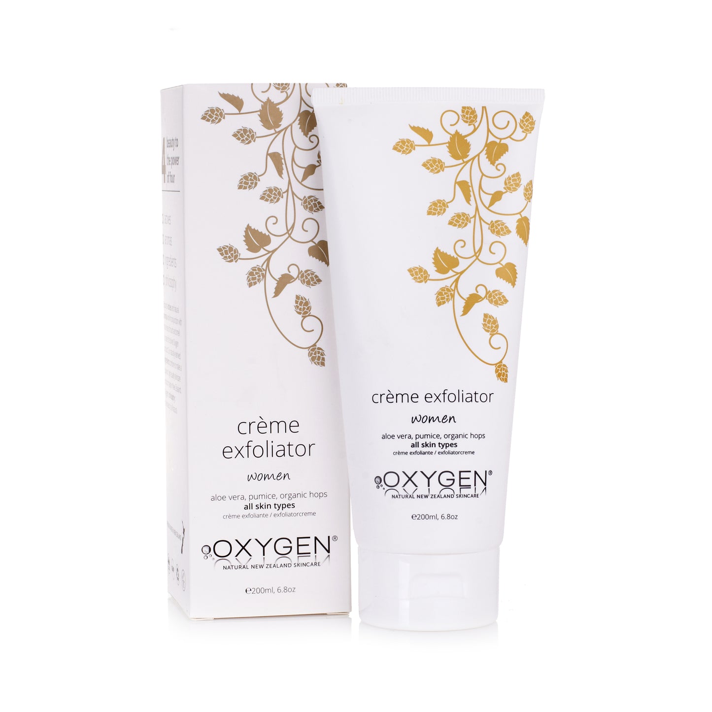 Oxygen Skincare | Crème Exfoliator | Facial cleanser for all skin types