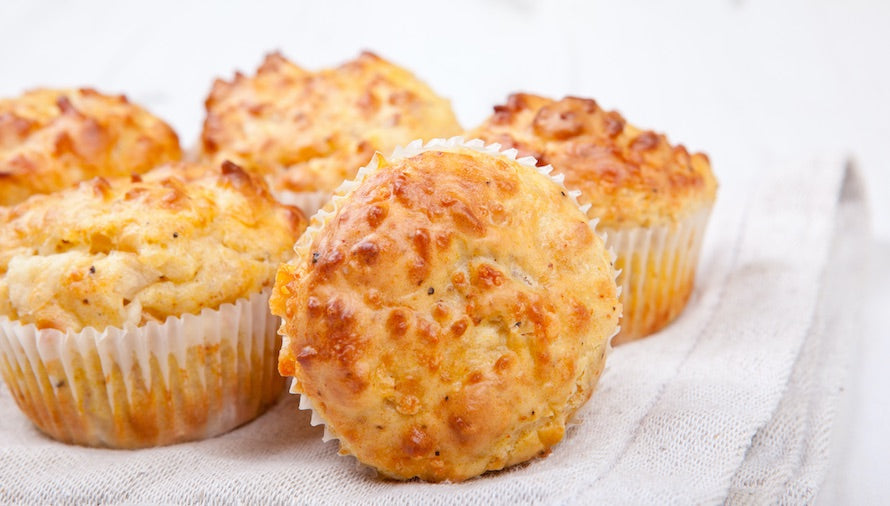 Savoury Cheese Collagen Muffins