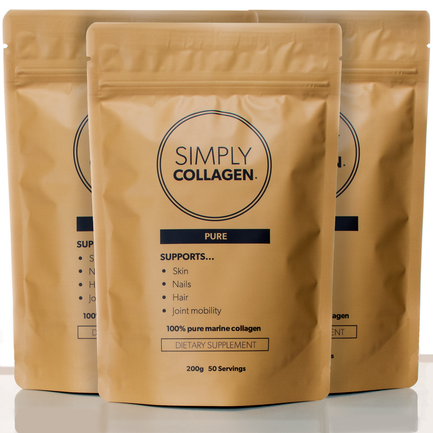 Simply Collagen | Marine Collagen Triple Pack | 5 Months Supply