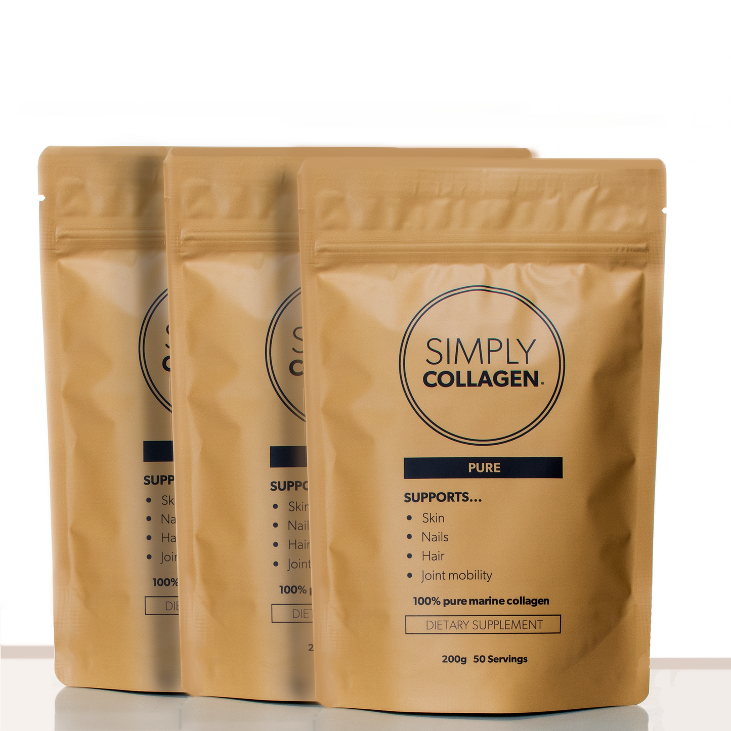 Simply Collagen | Marine Collagen Triple Pack | 5 Months Supply