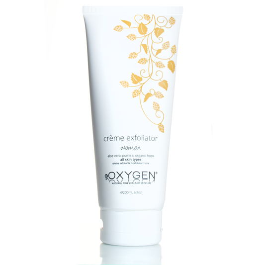 Oxygen Skincare | Crème Exfoliator | Facial cleanser for all skin types